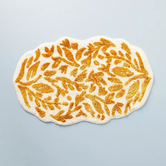 Anthropologie Other - Anthropologie Handcrafted Lucia Bath Mat Small New With Tags